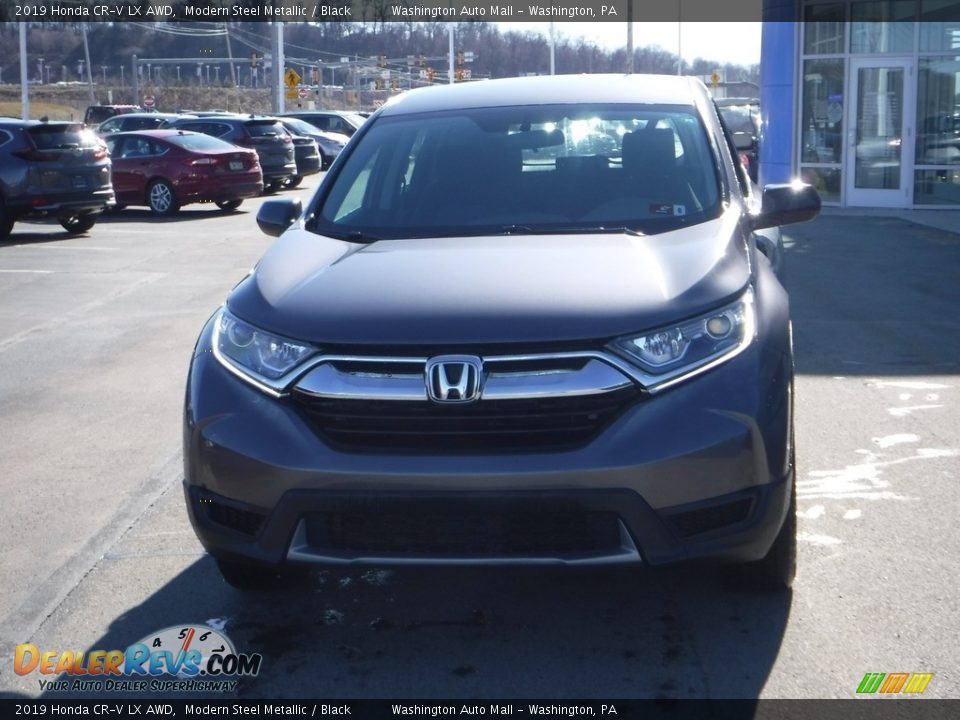 2019 Honda CR-V LX AWD Modern Steel Metallic / Black Photo #4