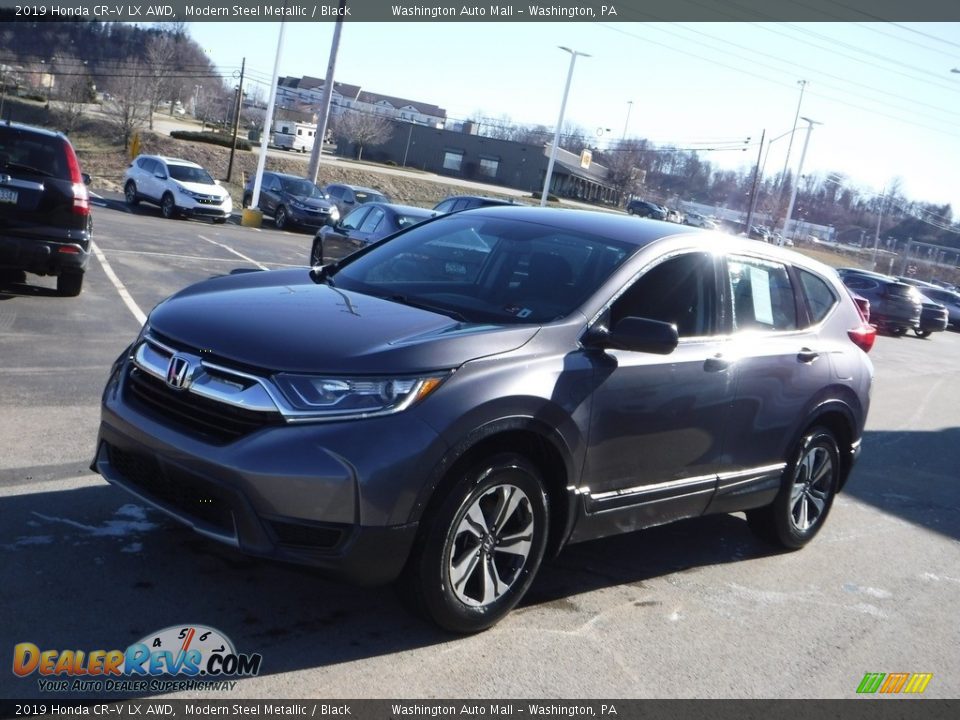 2019 Honda CR-V LX AWD Modern Steel Metallic / Black Photo #5