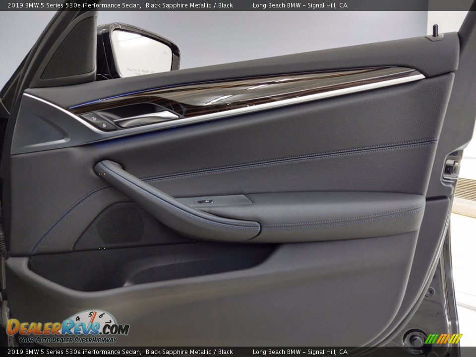 Door Panel of 2019 BMW 5 Series 530e iPerformance Sedan Photo #30
