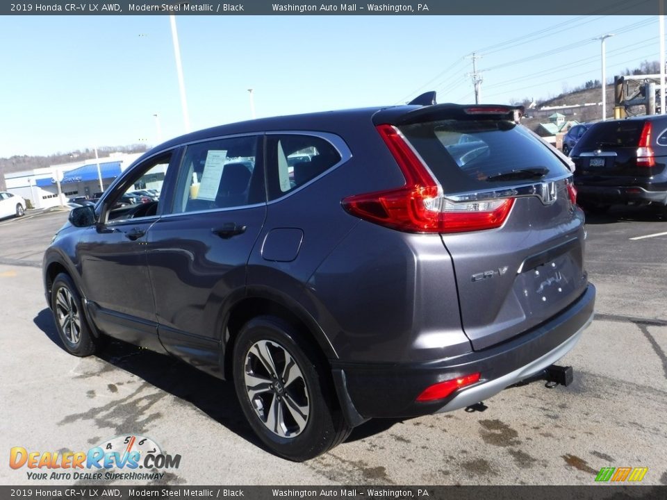 2019 Honda CR-V LX AWD Modern Steel Metallic / Black Photo #7