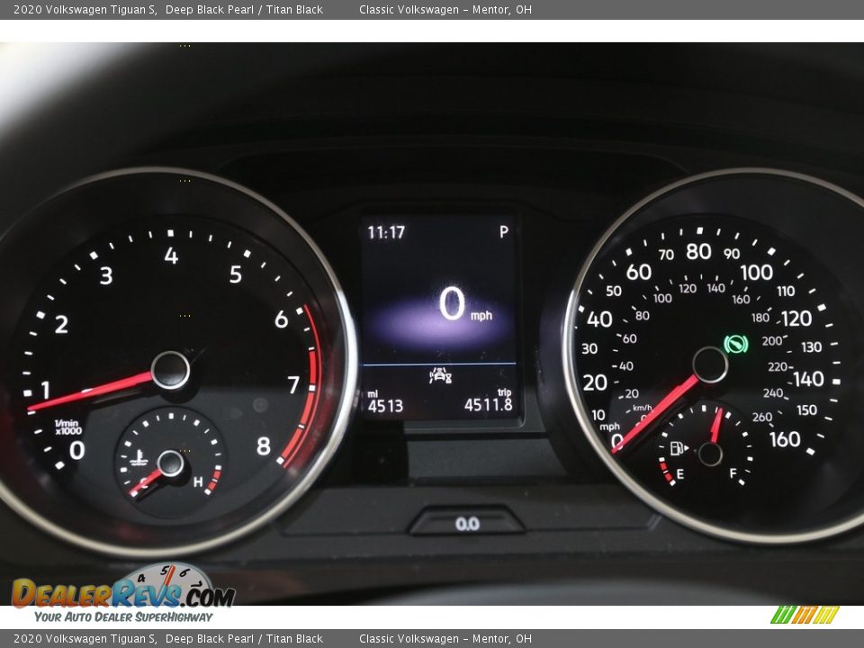 2020 Volkswagen Tiguan S Deep Black Pearl / Titan Black Photo #8