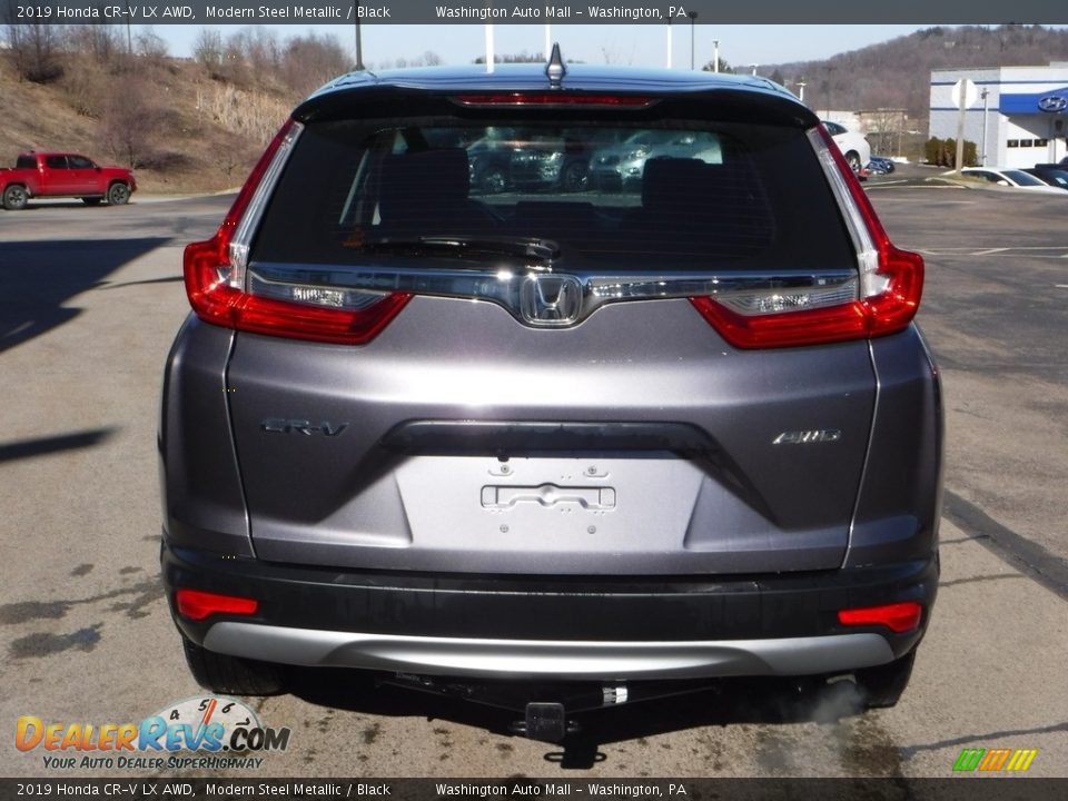 2019 Honda CR-V LX AWD Modern Steel Metallic / Black Photo #8