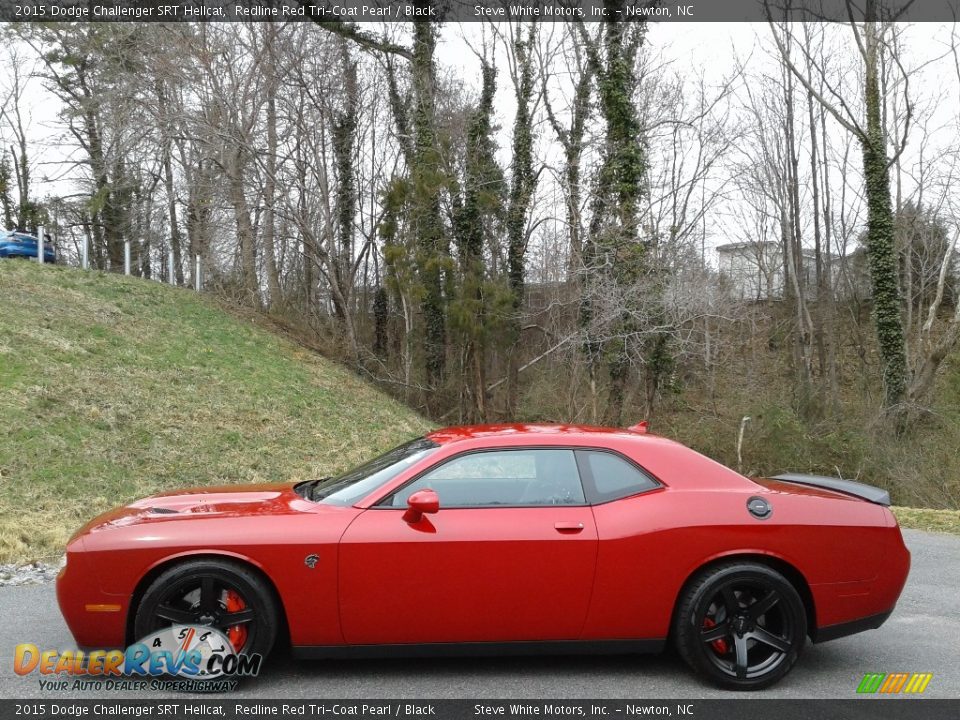 2015 Dodge Challenger SRT Hellcat Redline Red Tri-Coat Pearl / Black Photo #1