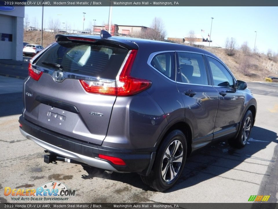 2019 Honda CR-V LX AWD Modern Steel Metallic / Black Photo #9