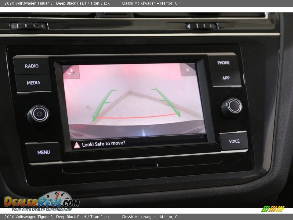 2020 Volkswagen Tiguan S Deep Black Pearl / Titan Black Photo #12