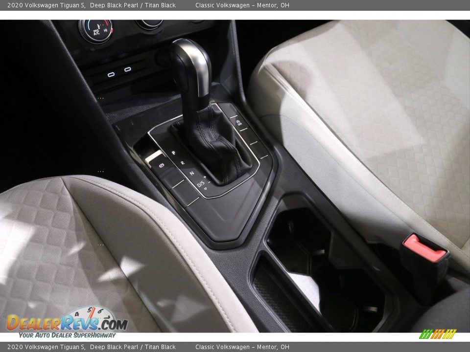 2020 Volkswagen Tiguan S Deep Black Pearl / Titan Black Photo #13