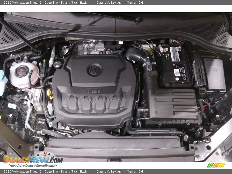 2020 Volkswagen Tiguan S Deep Black Pearl / Titan Black Photo #20