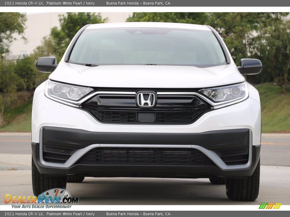 2021 Honda CR-V LX Platinum White Pearl / Ivory Photo #3