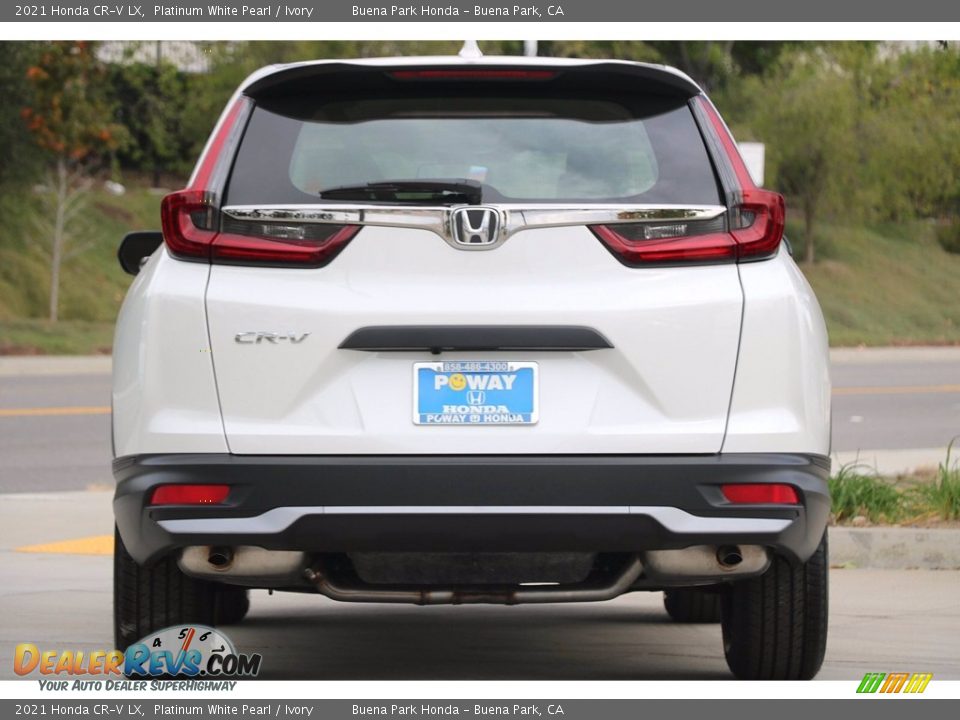 2021 Honda CR-V LX Platinum White Pearl / Ivory Photo #6