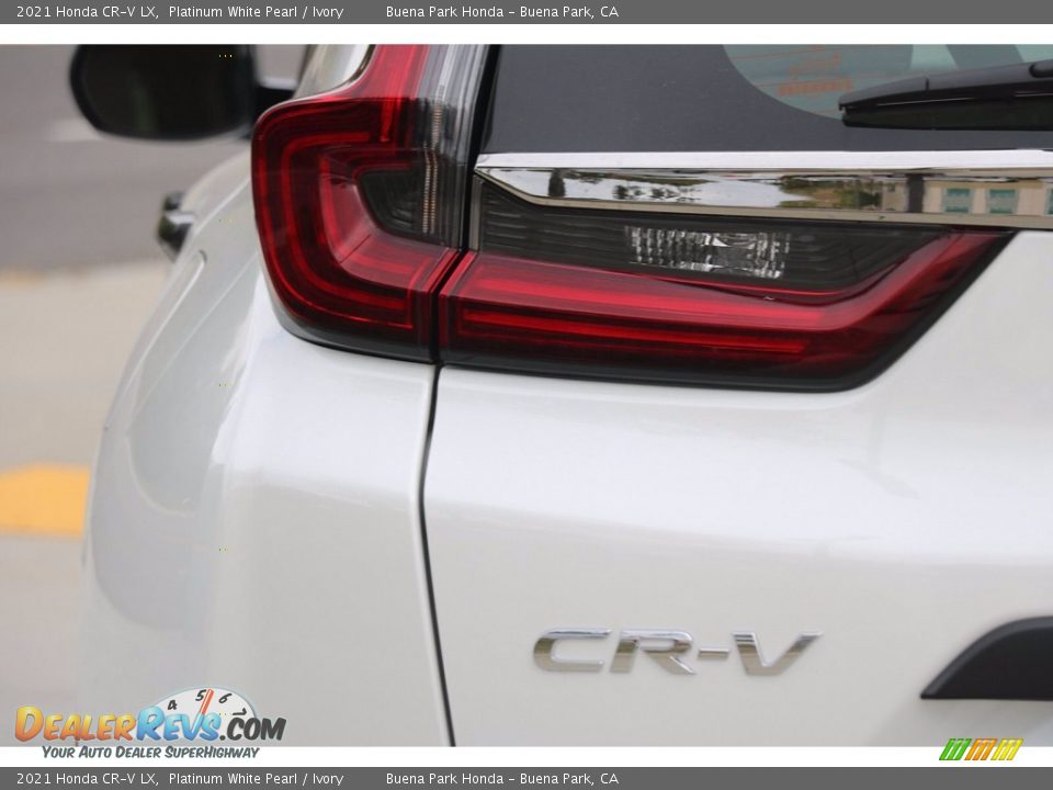 2021 Honda CR-V LX Platinum White Pearl / Ivory Photo #7