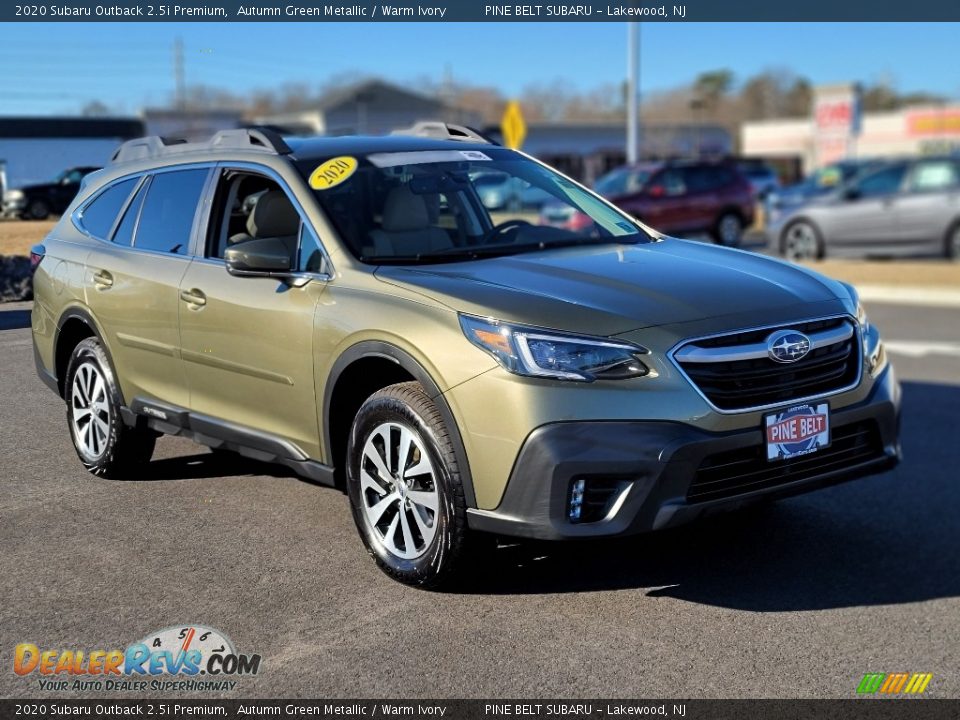 2020 Subaru Outback 2.5i Premium Autumn Green Metallic / Warm Ivory Photo #1