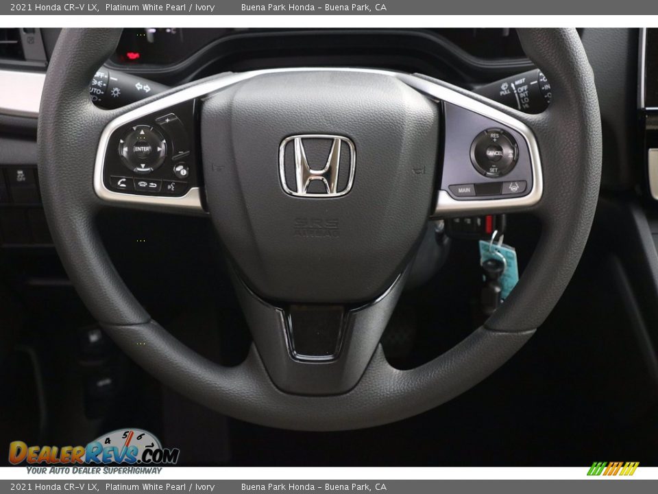 2021 Honda CR-V LX Steering Wheel Photo #15