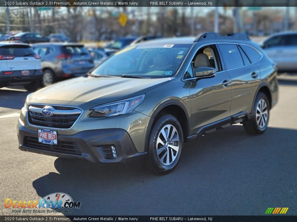 2020 Subaru Outback 2.5i Premium Autumn Green Metallic / Warm Ivory Photo #13