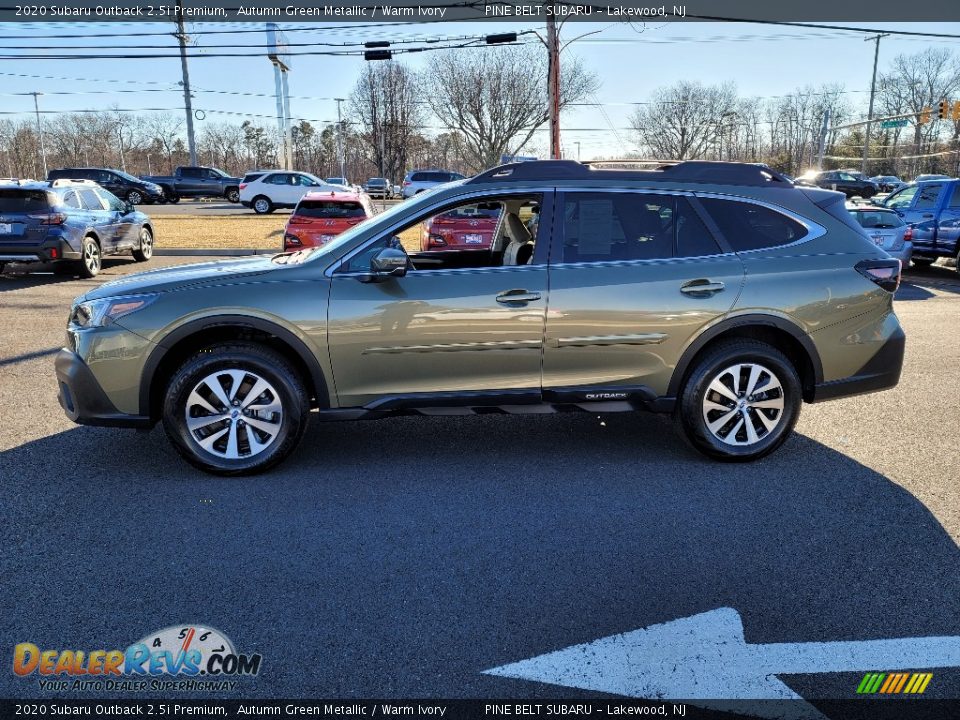 2020 Subaru Outback 2.5i Premium Autumn Green Metallic / Warm Ivory Photo #15