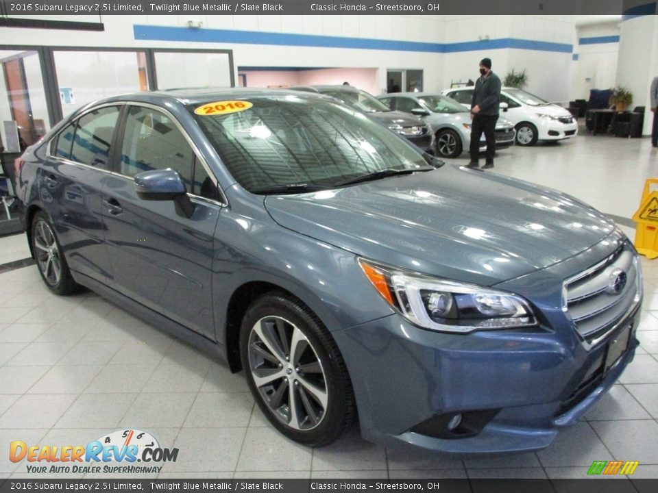 2016 Subaru Legacy 2.5i Limited Twilight Blue Metallic / Slate Black Photo #3