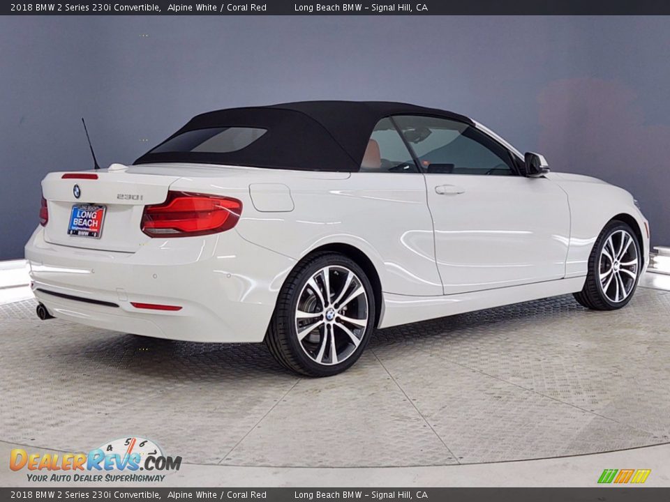 Alpine White 2018 BMW 2 Series 230i Convertible Photo #5