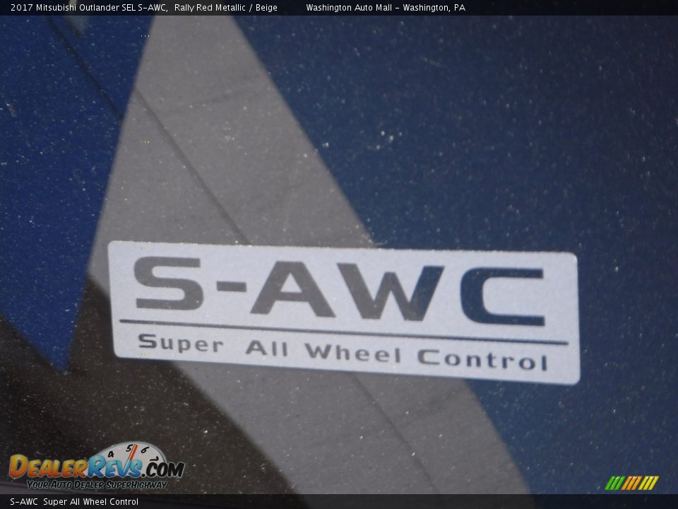 S-AWC  Super All Wheel Control - 2017 Mitsubishi Outlander