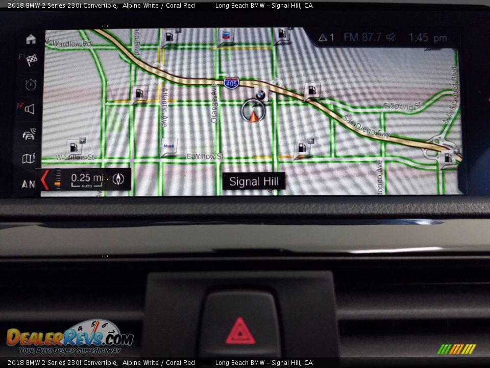 Navigation of 2018 BMW 2 Series 230i Convertible Photo #21