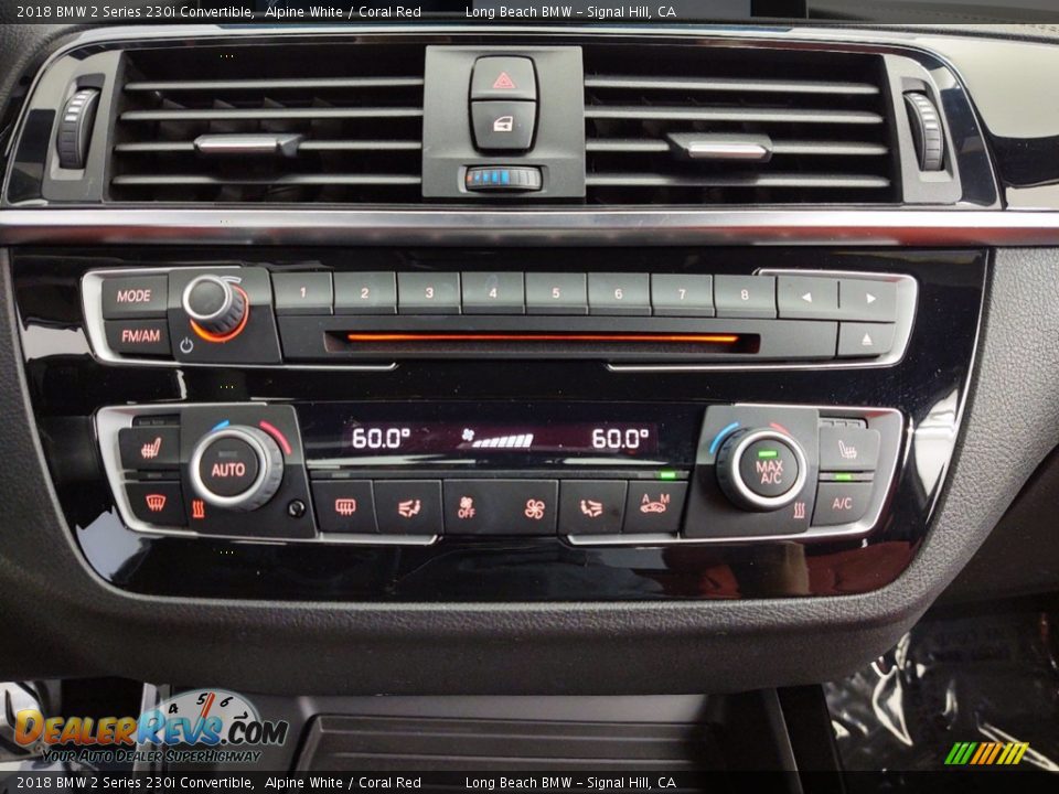 Controls of 2018 BMW 2 Series 230i Convertible Photo #23