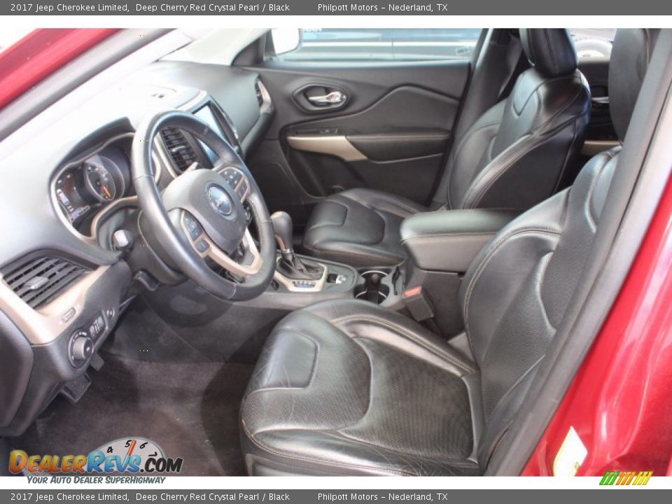 Front Seat of 2017 Jeep Cherokee Limited Photo #13