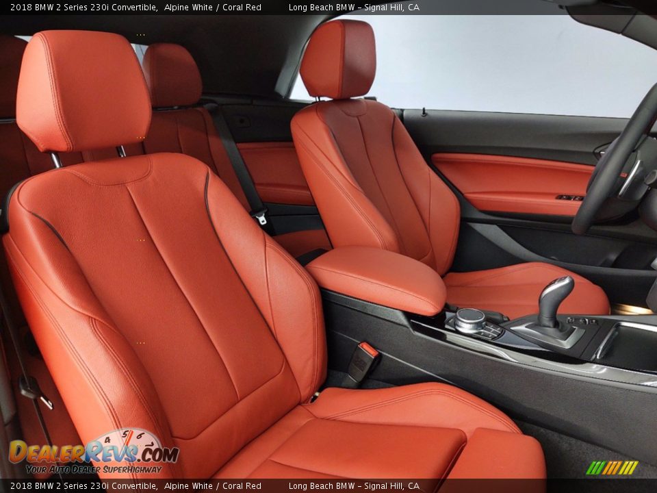 Front Seat of 2018 BMW 2 Series 230i Convertible Photo #31