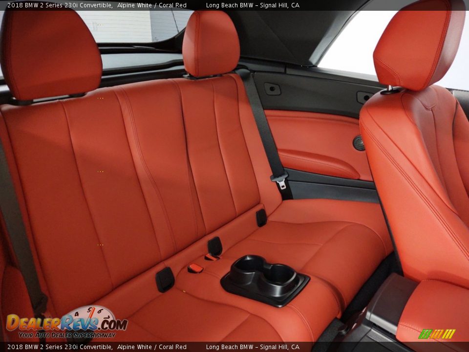 Rear Seat of 2018 BMW 2 Series 230i Convertible Photo #32