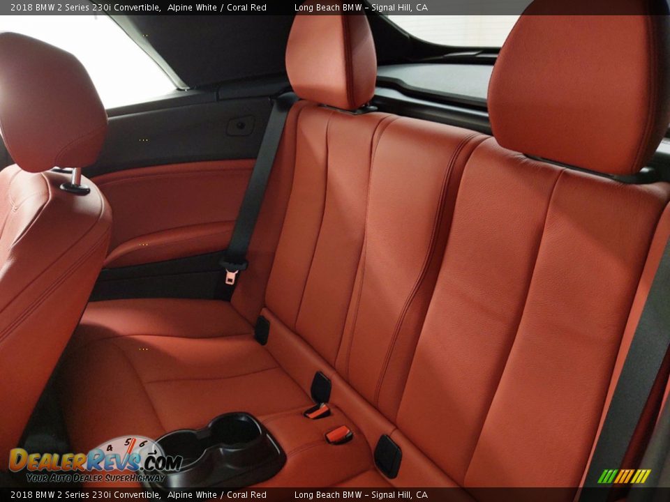 Rear Seat of 2018 BMW 2 Series 230i Convertible Photo #33