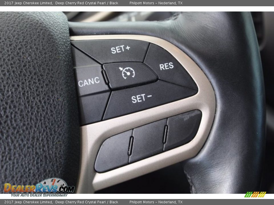 2017 Jeep Cherokee Limited Steering Wheel Photo #23