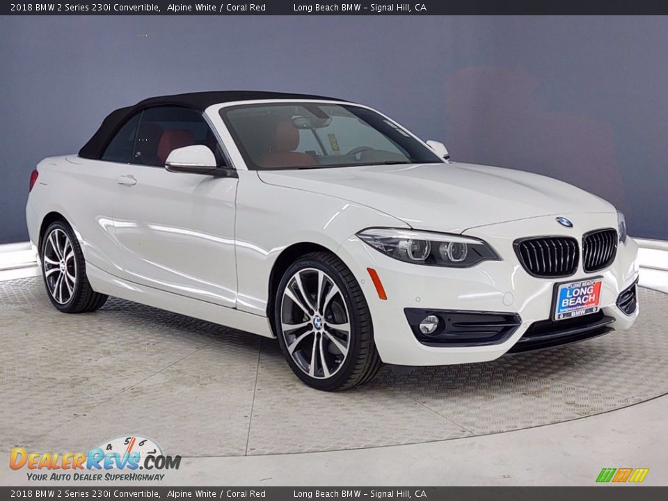 Front 3/4 View of 2018 BMW 2 Series 230i Convertible Photo #36