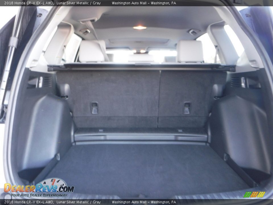 2018 Honda CR-V EX-L AWD Lunar Silver Metallic / Gray Photo #25