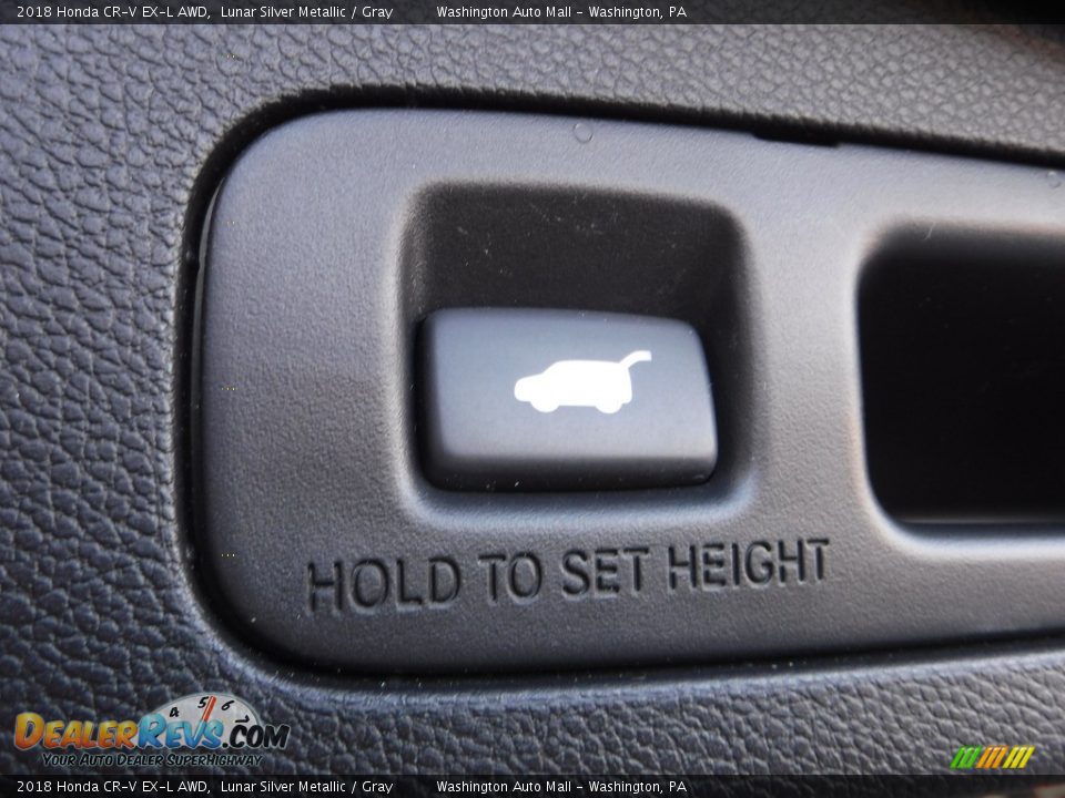 2018 Honda CR-V EX-L AWD Lunar Silver Metallic / Gray Photo #26