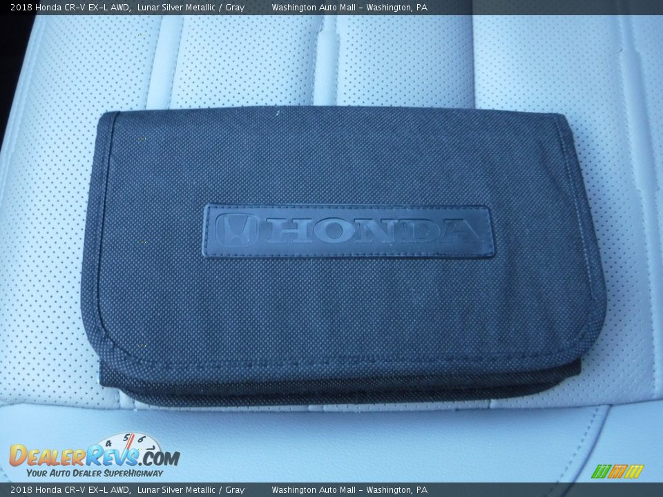 2018 Honda CR-V EX-L AWD Lunar Silver Metallic / Gray Photo #27