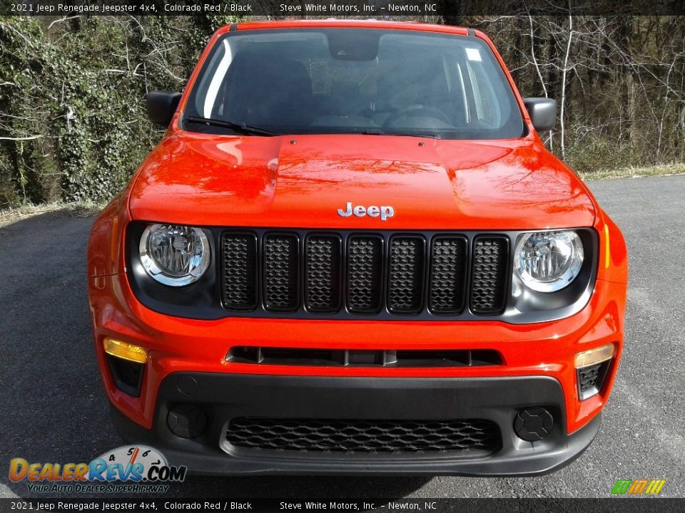 2021 Jeep Renegade Jeepster 4x4 Colorado Red / Black Photo #3