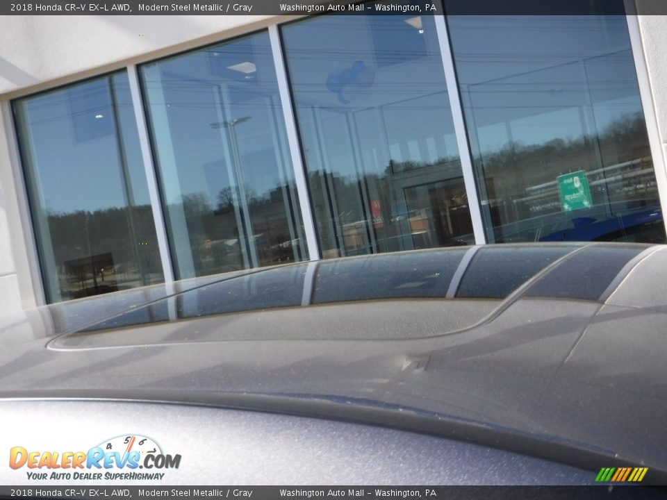 2018 Honda CR-V EX-L AWD Modern Steel Metallic / Gray Photo #4