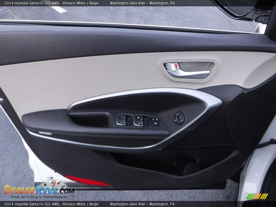 Door Panel of 2014 Hyundai Santa Fe GLS AWD Photo #11