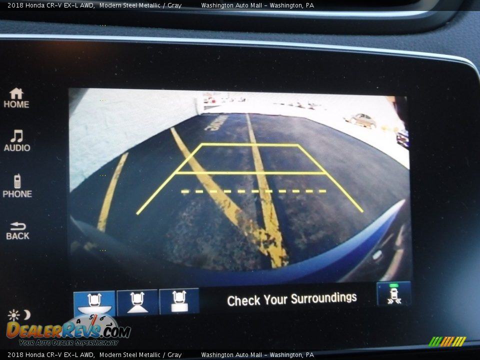 2018 Honda CR-V EX-L AWD Modern Steel Metallic / Gray Photo #19