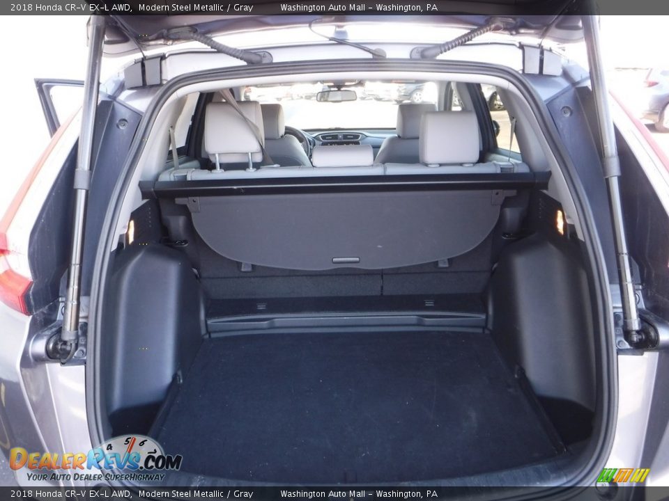 2018 Honda CR-V EX-L AWD Modern Steel Metallic / Gray Photo #25