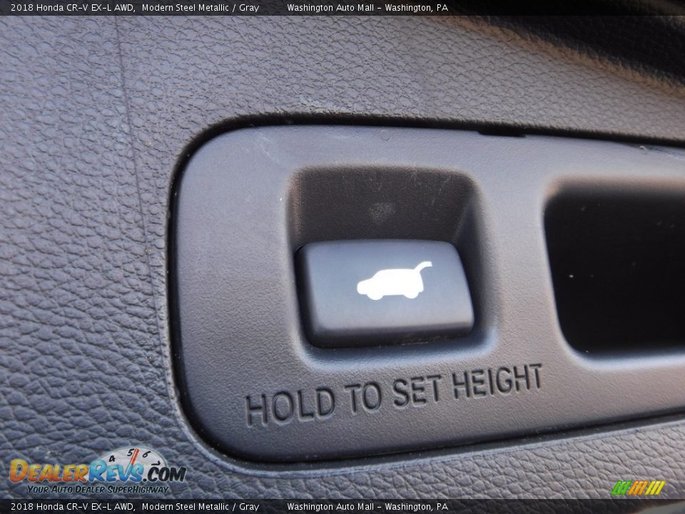 2018 Honda CR-V EX-L AWD Modern Steel Metallic / Gray Photo #26
