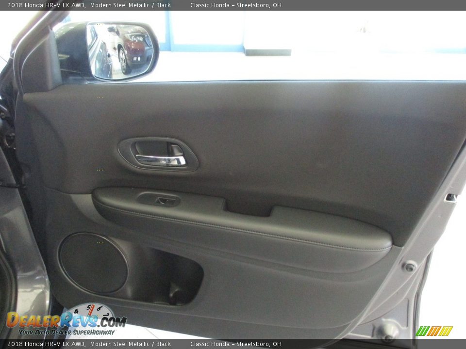 2018 Honda HR-V LX AWD Modern Steel Metallic / Black Photo #14