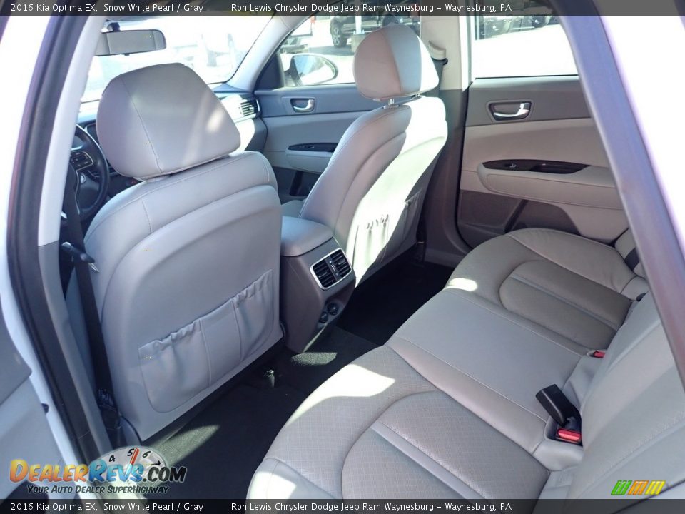 Rear Seat of 2016 Kia Optima EX Photo #11