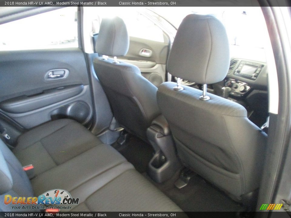 2018 Honda HR-V LX AWD Modern Steel Metallic / Black Photo #18