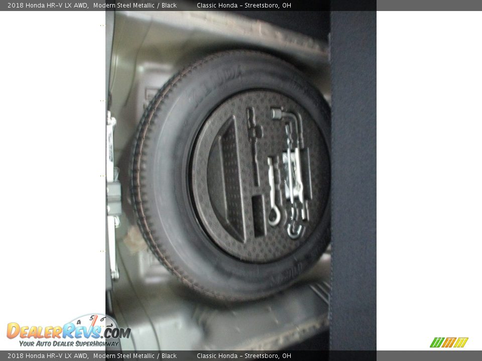 2018 Honda HR-V LX AWD Modern Steel Metallic / Black Photo #21