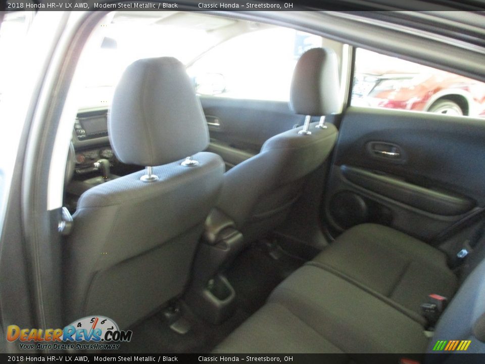 2018 Honda HR-V LX AWD Modern Steel Metallic / Black Photo #23