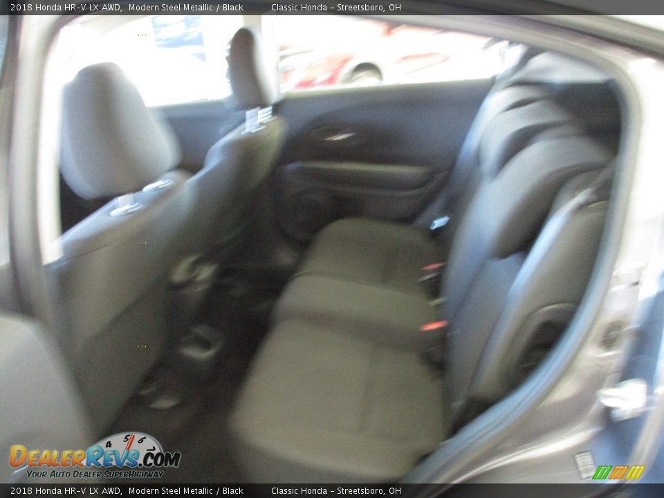 2018 Honda HR-V LX AWD Modern Steel Metallic / Black Photo #24