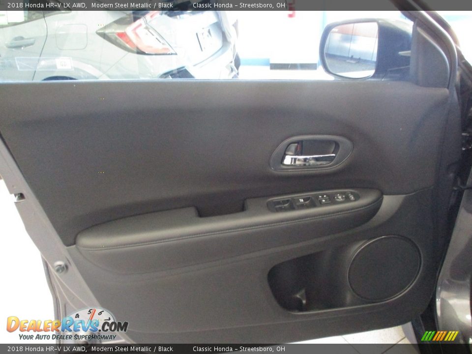 2018 Honda HR-V LX AWD Modern Steel Metallic / Black Photo #26