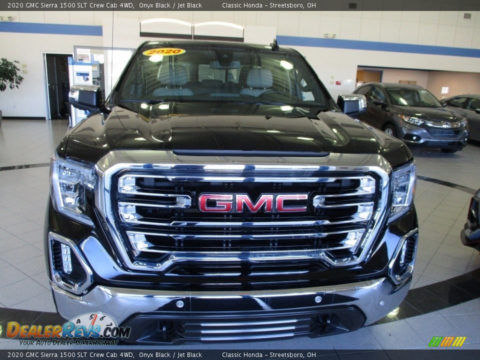 2020 GMC Sierra 1500 SLT Crew Cab 4WD Onyx Black / Jet Black Photo #2