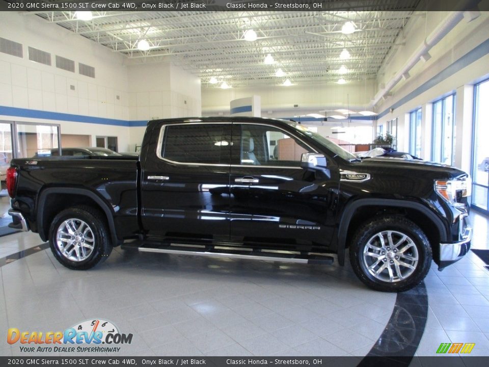 2020 GMC Sierra 1500 SLT Crew Cab 4WD Onyx Black / Jet Black Photo #4