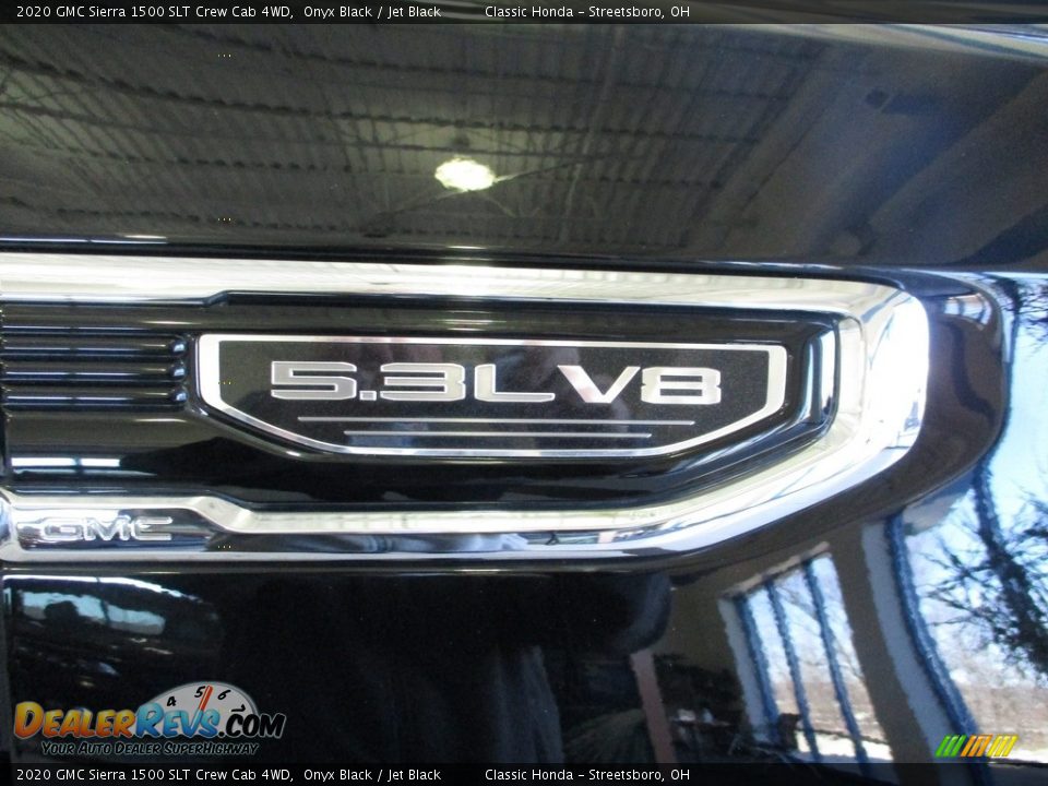 2020 GMC Sierra 1500 SLT Crew Cab 4WD Onyx Black / Jet Black Photo #6