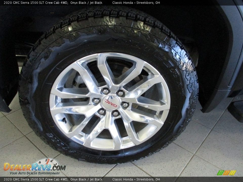 2020 GMC Sierra 1500 SLT Crew Cab 4WD Onyx Black / Jet Black Photo #7