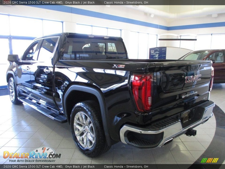 2020 GMC Sierra 1500 SLT Crew Cab 4WD Onyx Black / Jet Black Photo #11